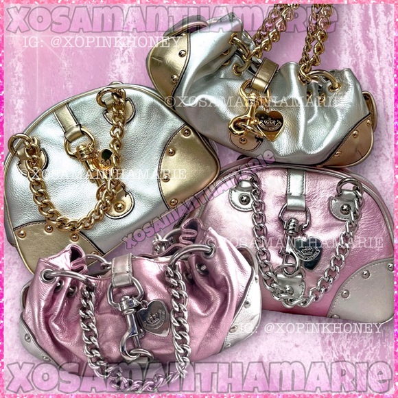 JUICY COUTURE VINTAGE BARREL BAG COLLECTION - Picture 15 of 17